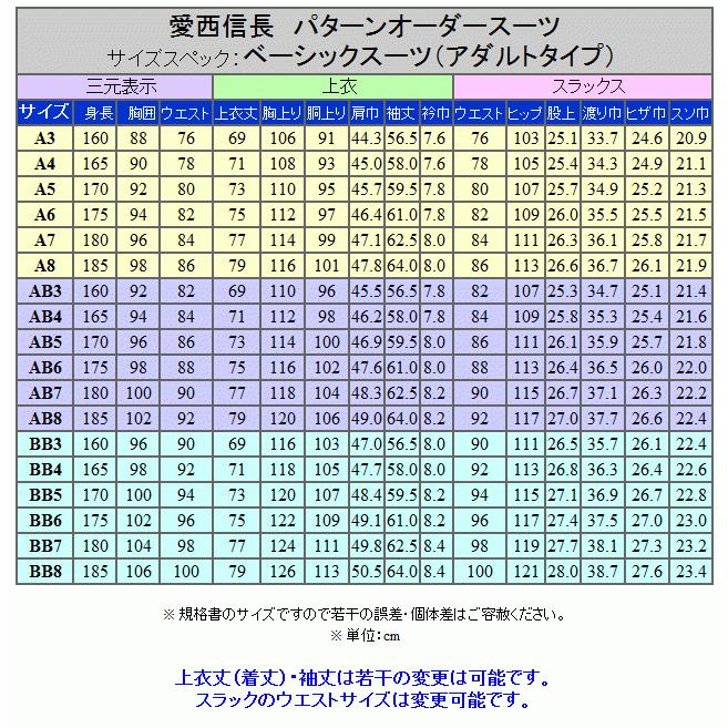 「代引き不可」日本製オーダースーツ　愛西/織田信長　ベーシック2釦スーツ　濃紺/無地　秋冬物　毛100％　アダルトスーツ　AS-NB-SUT02の画像