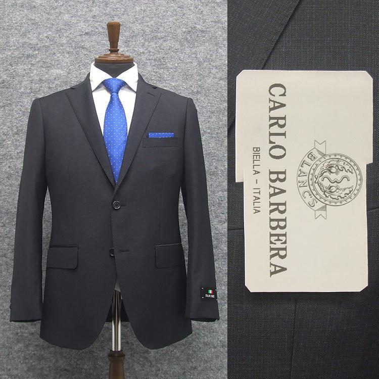 伊カルロ バルベラ社生地 スタイリッシュ2釦シングルスーツ 紺系 無地調格子 Y体 Ab体 メンズスーツ r671 r671 背広屋石k 通販 Yahoo ショッピング