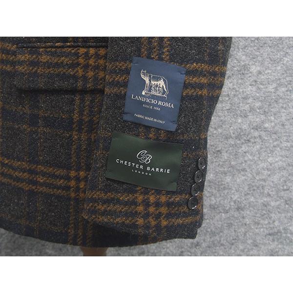 renoma（レノマ） [CHESTER BARRIE] 秋冬物 ニット素材 ベーシック2釦