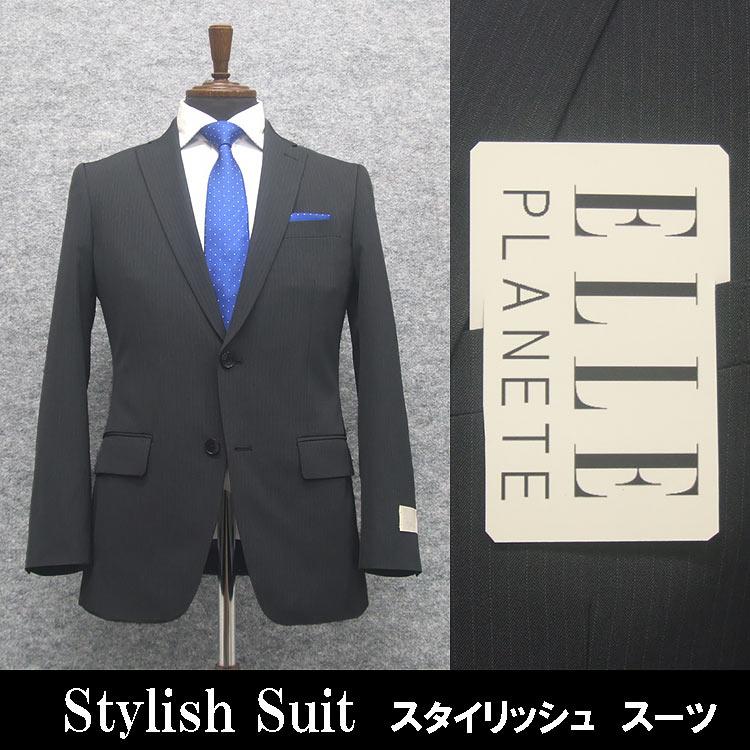 ELLE ダークグレー スーツ 2ピース