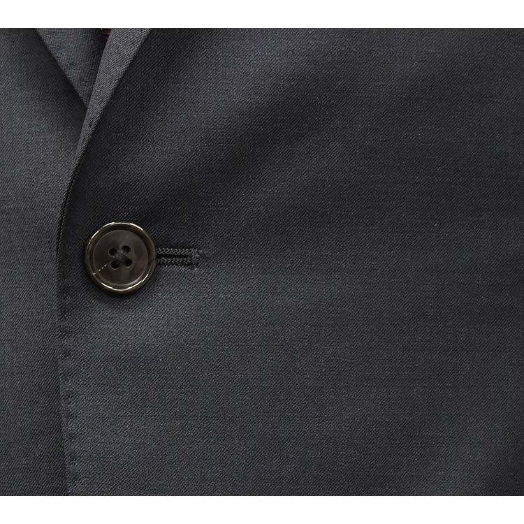 春夏〜通年物 藍系/無地 [Ermenegildo Zegna] ゼニア ISLAND BREEZE使用 セミスタイリッシュ2釦スーツ [AB体] EZ1611-23の画像