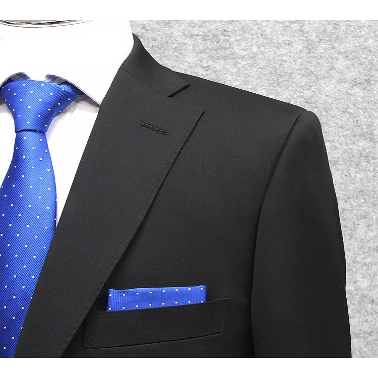 春夏〜通年物 黒/無地 [Ermenegildo Zegna] ゼニア TRAVELLER使用 セミスタイリッシュ2釦スーツ [AB体][BB体] EZ8610-03の画像