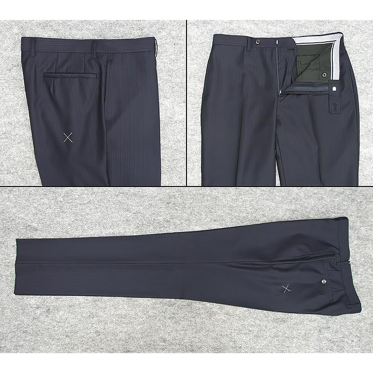 ZEGNA（ゼニア） 春夏〜通年物 濃紺/ストライプ [Ermenegildo Zegna