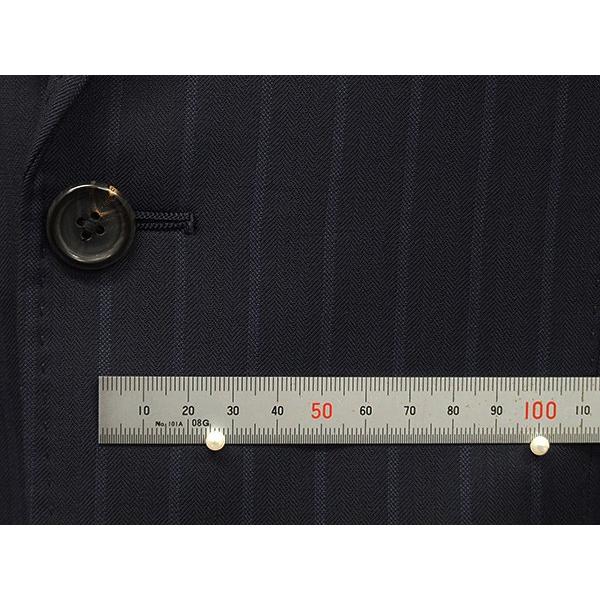 ZEGNA（ゼニア） 秋冬物 濃紺/ストライプ [Ermenegildo Zegna