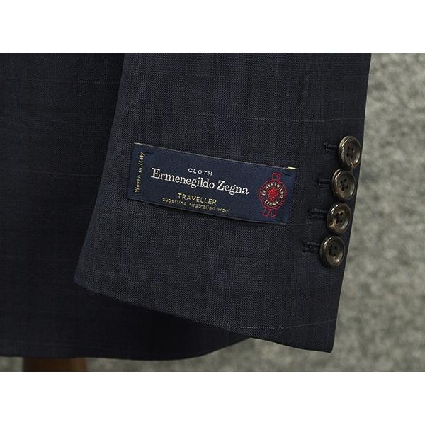 ZEGNA（ゼニア） 秋冬物 藍紺/チェック [Ermenegildo Zegna] TRAVELLER