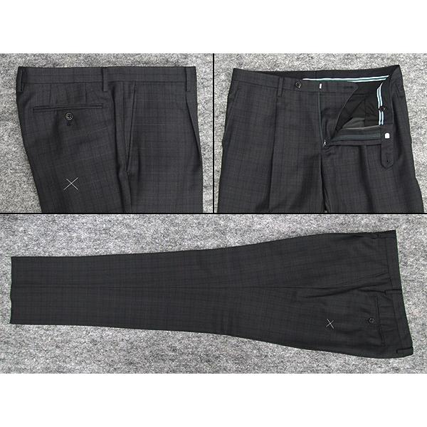 秋冬物　グレー系/チェック　[Ermenegildo Zegna] ゼニア TRAVELLER使用　トレンドスタイル2釦スーツ　[A体][AB体]　EZD08｜dxksm466｜04