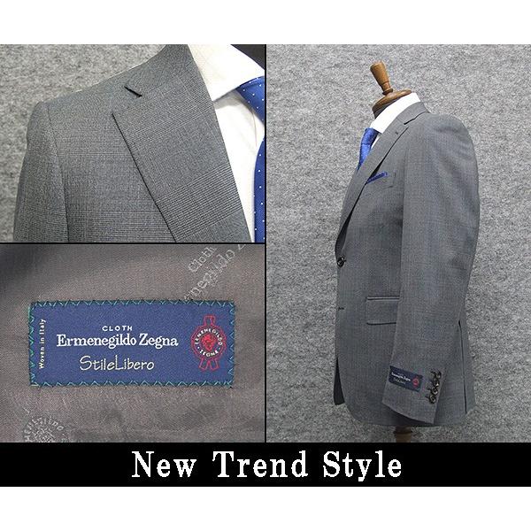 ZEGNA（ゼニア） 春夏物 グレー/格子 [Ermenegildo Zegna] StileLibero