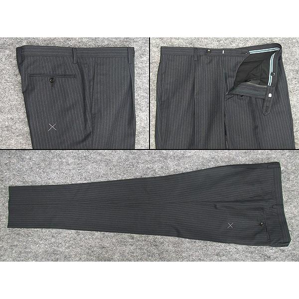 ZEGNA（ゼニア） 春夏物 濃グレー/縞 ストライプ [Ermenegildo Zegna