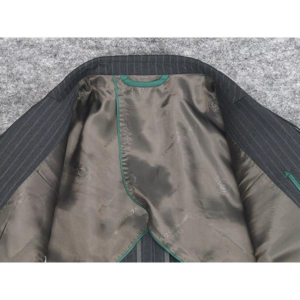 ZEGNA（ゼニア） 春夏物 濃グレー/縞 ストライプ [Ermenegildo Zegna