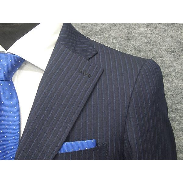 ZEGNA（ゼニア） 春夏物 紺/縞 [Ermenegildo Zegna] TROPICAL使用