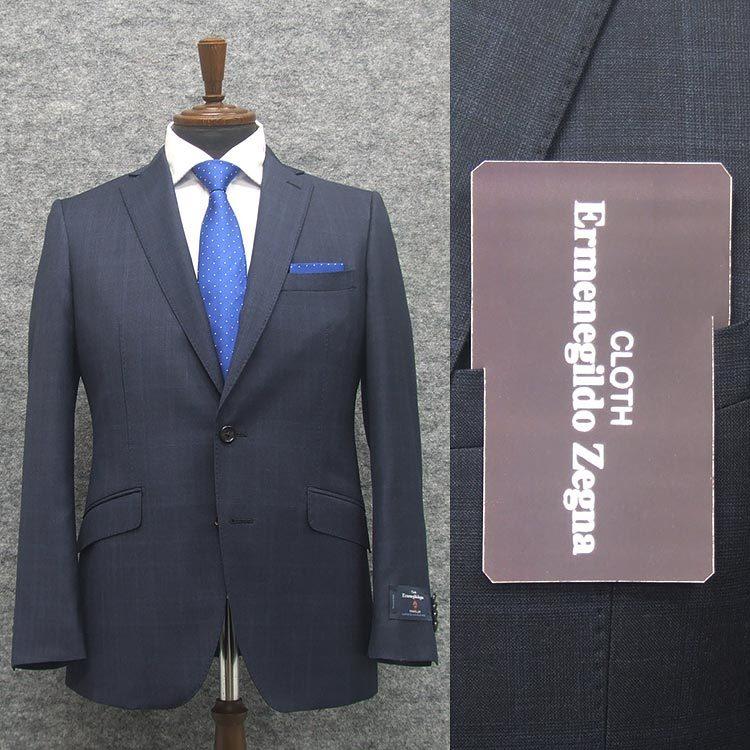 ゼニア　スーツ ZEGNA/ゼニア】TROFEO/トロフェオ スーツ（グレー×格子