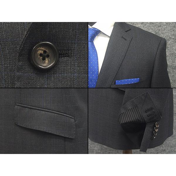 Zegna ゼニア生地使用 スーツ ブラック 100AB7 Cloth Ermenegildo Zegna FAIR 開催中！ゼニア生地使用 オーダー