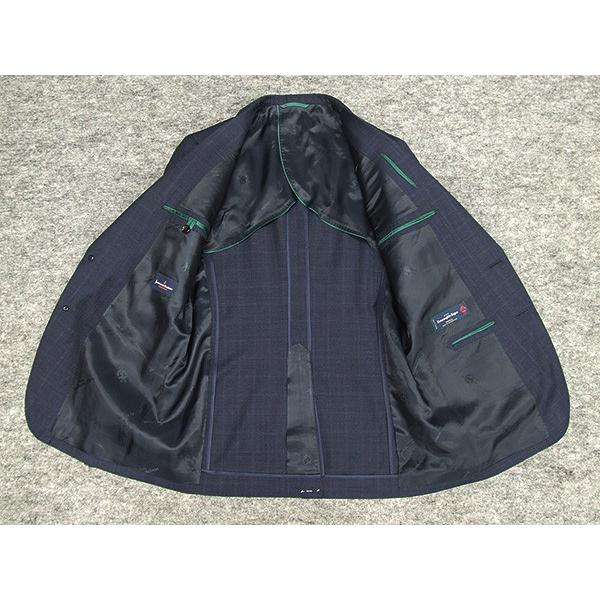 ZEGNA（ゼニア） 春夏物 紺系格子 [Ermenegildo Zegna] TROPICAL使用