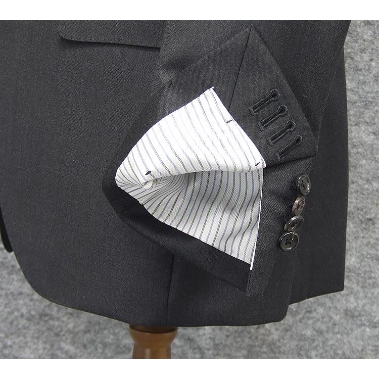 秋冬物 [Ermenegildo Zegna]ゼニア生地 TRAVELLER使用 スタイリッシュ２釦スーツ 濃グレー/無地 EZS87の画像
