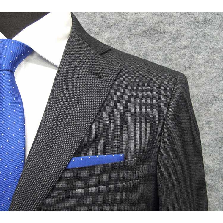 秋冬物 [Ermenegildo Zegna]ゼニア生地 TRAVELLER使用 スタイリッシュ２釦スーツ 濃グレー/無地調 EZS90の画像
