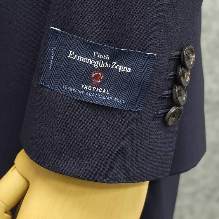 通年物 [Ermenegildo Zegna] ゼニア生地 TROPICAL使用 スタイリッシュ2