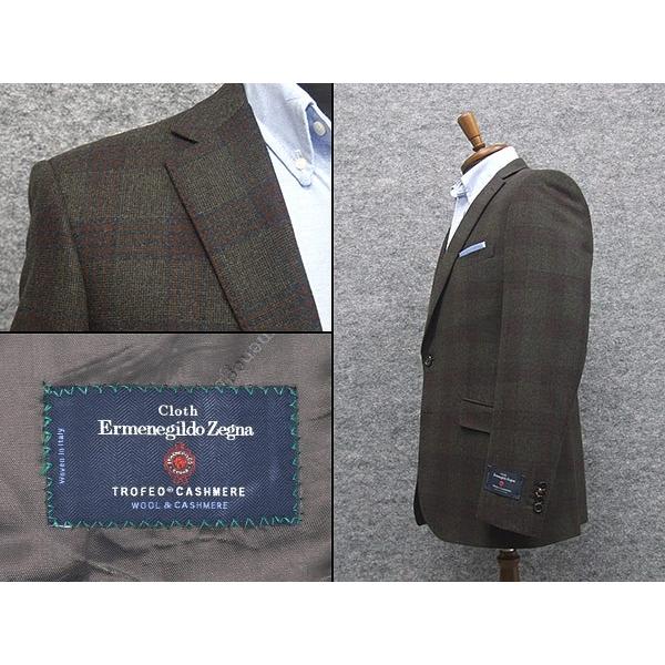 ZEGNA（ゼニア） 秋冬物スタイリッシュ2釦ジャケット [Ermenegildo
