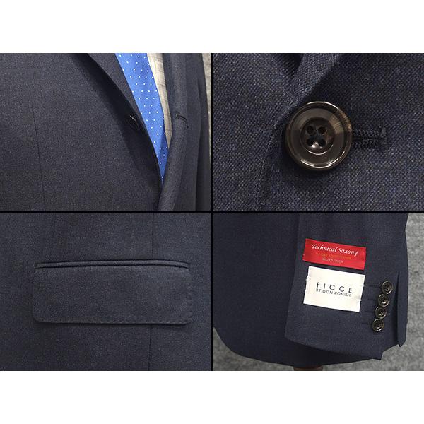 FICCE（フィッチェ） 秋冬物 段返り3釦シングルスーツ [FICCE]BY DON