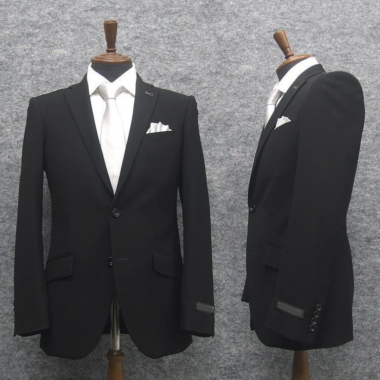 シングルスタイリッシュフォーマルスーツ　２釦　ノータック　[YA体][A体][AB体]　FC6004