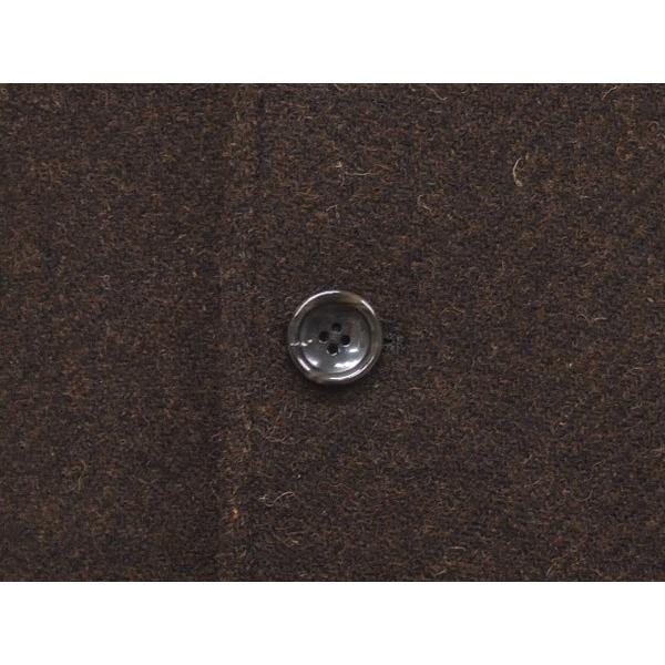 HARRIS TWEED（ハリスツイード） 英国生地 チェスターコート 茶系