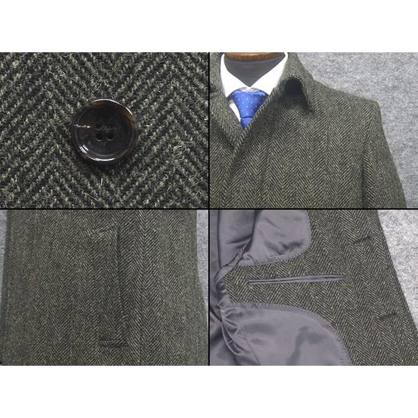 HARRIS TWEED（ハリスツイード） 英国生地 ステンカラーコート