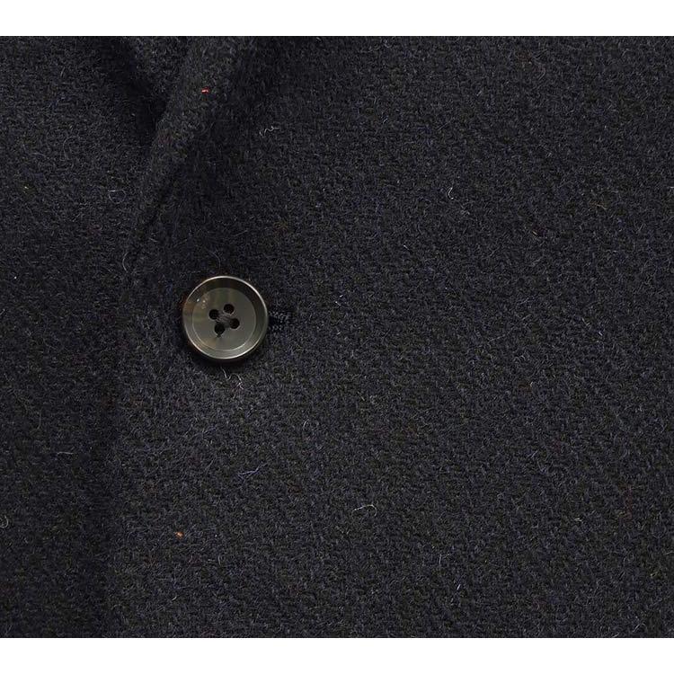 HARRIS TWEED（ハリスツイード） 英国生地 ベーシックジャケット 紺