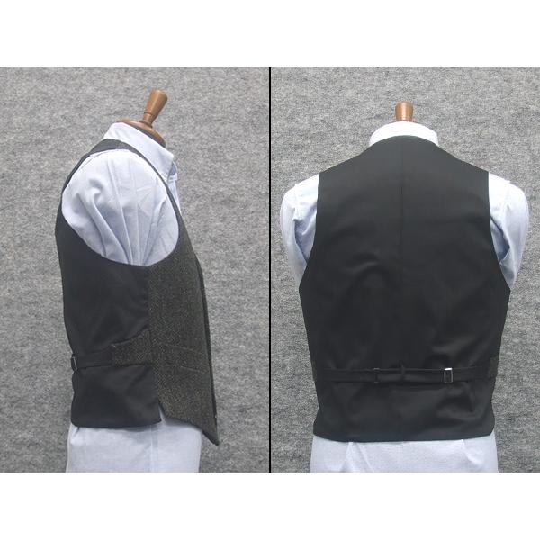 HARRIS TWEED（ハリスツイード） 英国生地 ベスト [A体][AB体]兼用