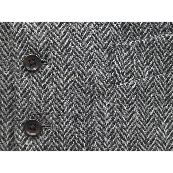 HARRIS TWEED（ハリスツイード） 英国生地 ベスト [A体][AB体] 薄