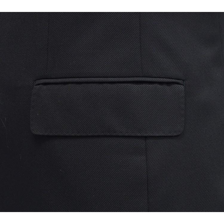 通年物 スタイリッシュ2釦シングルスーツ 濃紺/無地調 [AB体][BB体