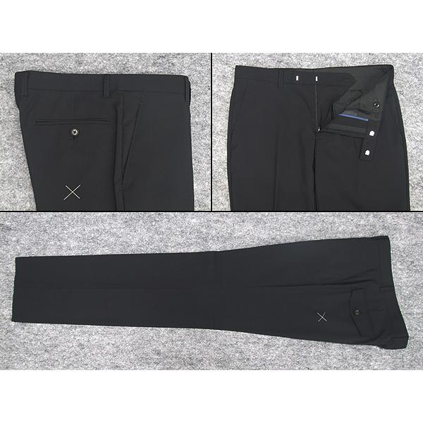 春夏物 [Janecostellazione] スタイリッシュ2釦スーツ 黒無地 AB5