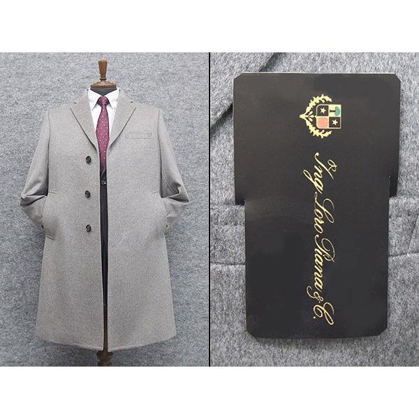 ランキング1位新作人気モデル Lo Coat38 背広屋石k シングルチェスターコート 日本製 Ya体 Ab体 対応 コート アウター カシミヤ100 秋冬物 スタイリッシュタイプ Lo Coat38 メンズ メンズファッション シングルチェスターコート ロロピアーナ 薄グレー