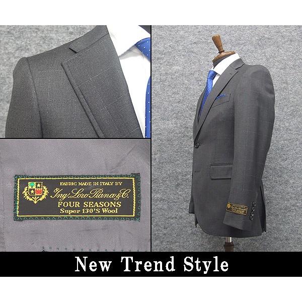 Loro Piana（ロロピアーナ） 秋冬物 トレンドスタイル2釦スーツ グレー