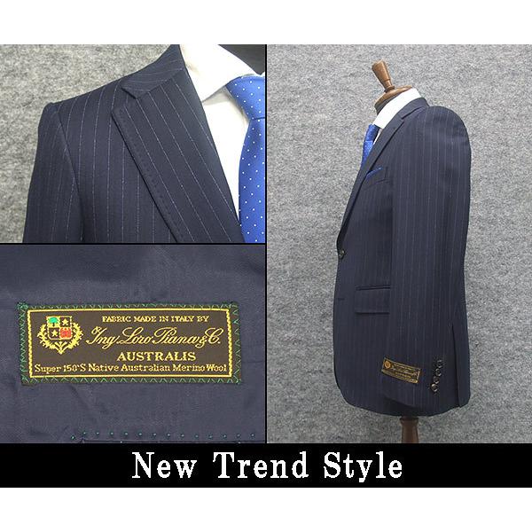 【美品】SHIPS ロロピアーナ スーツ 秋冬 48 SHIPS: LORO PIANA FABRIC オーストラリス シャークスキン