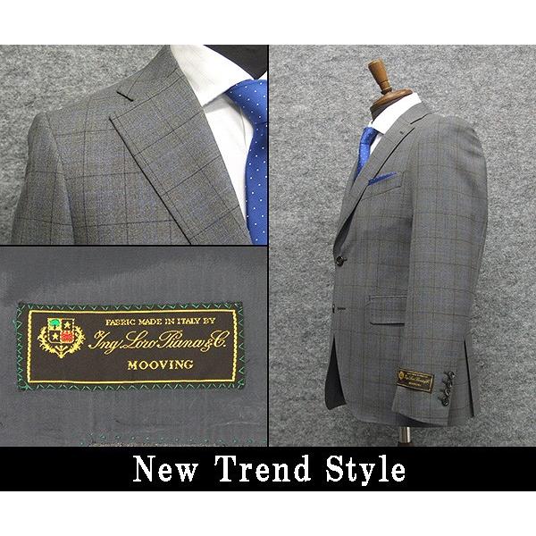 Loro Piana 春夏物 グレー/格子 [ロロピアーナ] MOOVING使用 [YA