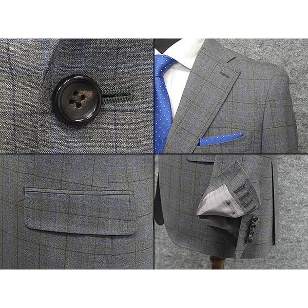 Loro Piana（ロロピアーナ） 春夏物 グレー/格子 MOOVING使用 [YA体