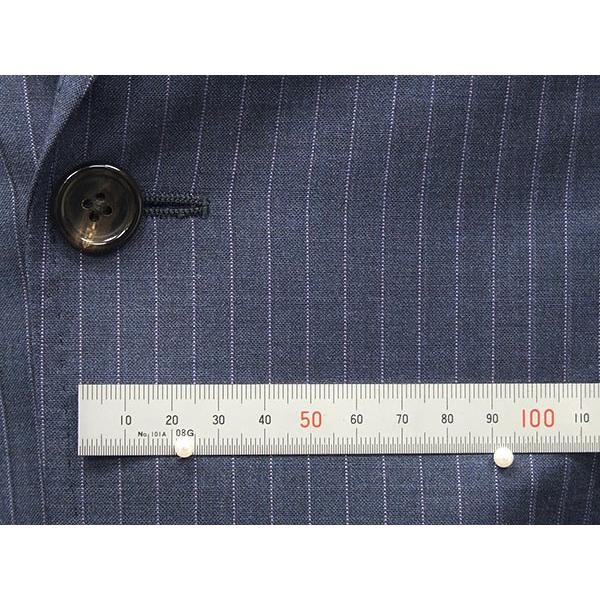 Loro Piana（ロロピアーナ） 春夏物 青紺/縞 ZELANDER DREAM使用 [YA体