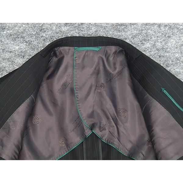 Loro Piana（ロロピアーナ） 春夏物 黒/縞 ZELANDER DREAM使用 [YA体