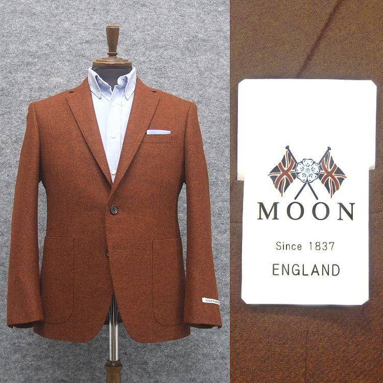 秋冬物ジャケット 英国生地 Moonツイード使用 スタイリッシュ２釦 赤茶系 無地調 Ab体 メンズジャケット Moon J01 Moon J01 背広屋石k 通販 Yahoo ショッピング