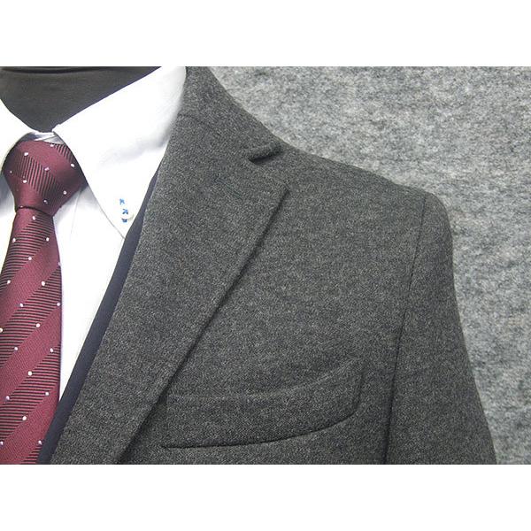 シングルチェスターコート　ウールニット素材　グレー　メンズ 　ビジネスコート　MR99500-GY シングルチェスターコート ウールニット素材 グレー メンズ ビジネス