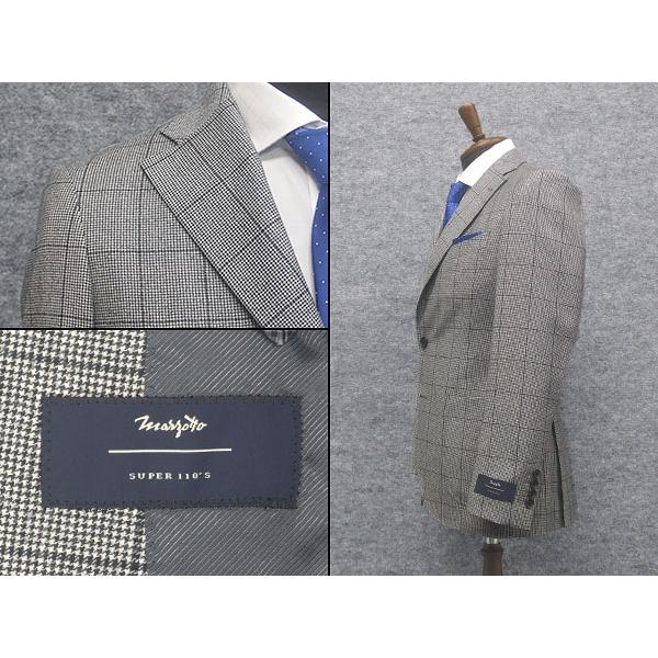 伊[MARZOTTO]クラシコテーパードスーツ 2タックパンツ スタイリッシュ 
