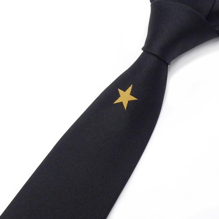 日本製ネクタイ 金星 ワンポイント 黒 金 洗濯機ok 甲州織 メール便ok Nap08 Bk Nap08 Bk 背広屋石k 通販 Yahoo ショッピング