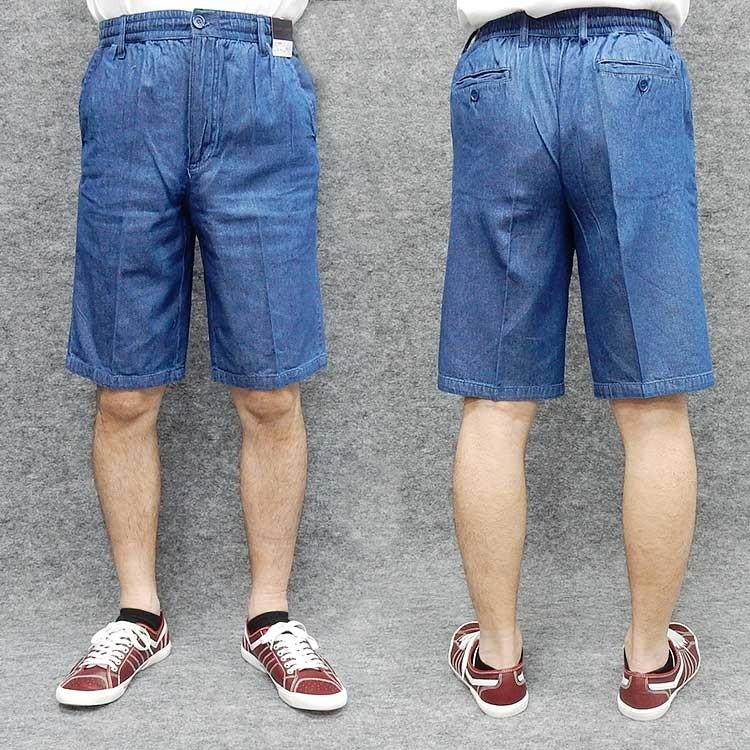 ハーフパンツ ライトデニム生地 綿100 ブルー系 短パン ショートパンツ 半ズボン メンズ Os 1 Os 1 背広屋石k 通販 Yahoo ショッピング