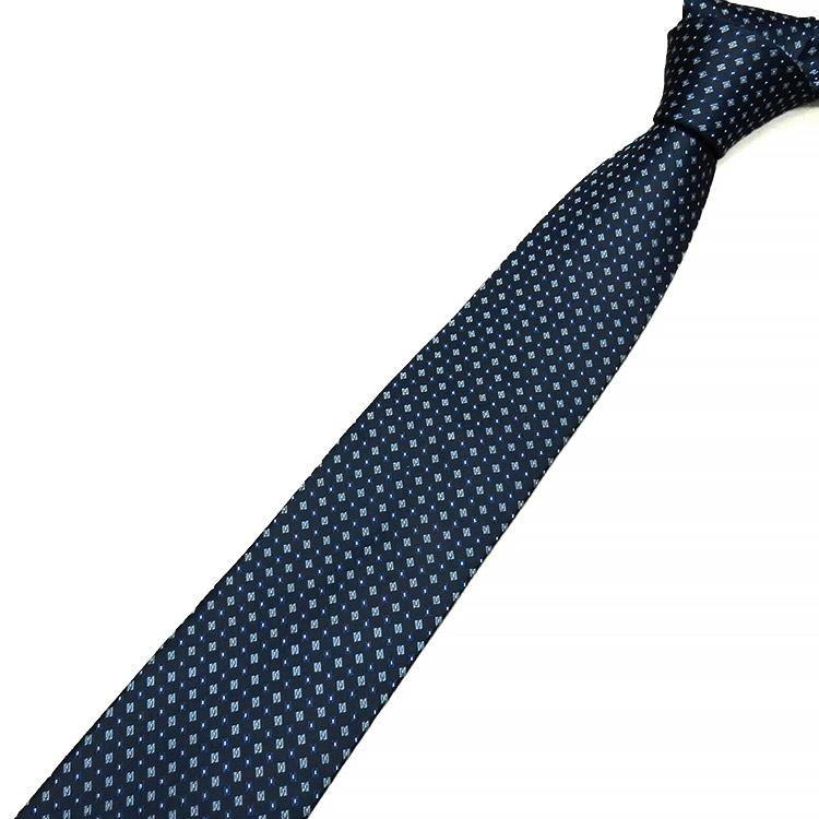 pierre cardin（ピエール カルダン） イタリア製ネクタイ 濃紺 小紋