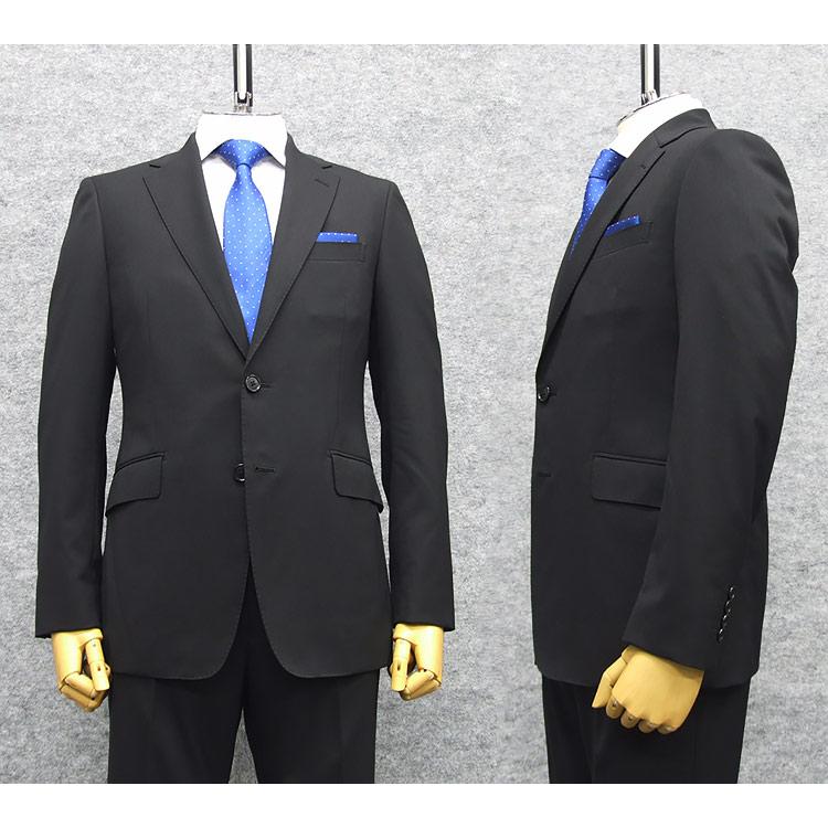 B品 訳あり 春夏物 ２パンツ ウォッシャブル スタイリッシュ２釦スーツ 黒/無地 PER-YA4-1 B品 訳あり 春夏物 2パンツ ウォッシャブル スタイリッシュ2釦スーツ