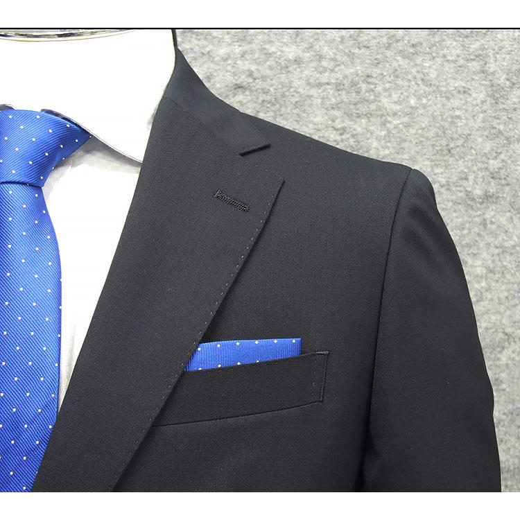 B品 訳あり 春夏物 ２パンツ ウォッシャブル スタイリッシュ２釦スーツ 濃紺/無地 PER2-A5-2 B品 訳あり 春夏物 2パンツ ウォッシャブル スタイリッシュ2釦スーツ