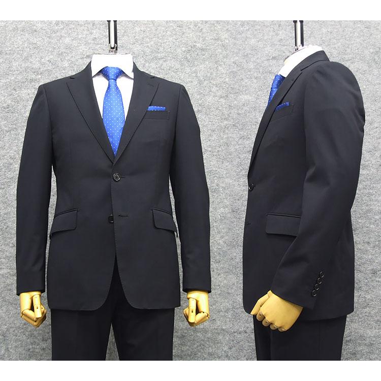 B品 訳あり 春夏物 2パンツ ウォッシャブル スタイリッシュ2釦スーツ