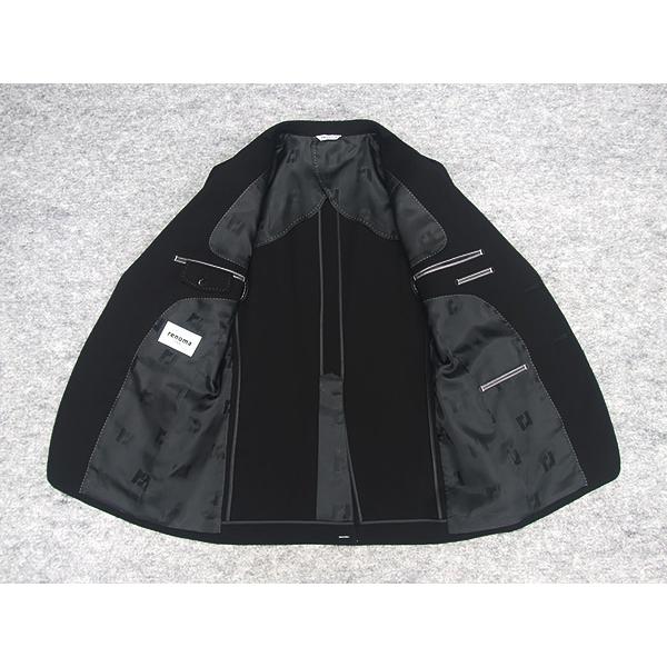 [renoma] レノマHOMME　礼服　通年物　超黒　シングル　スタイリッシュ２釦フォーマルスーツ　[Y体][A体][AB体][BB体]　RE21の画像