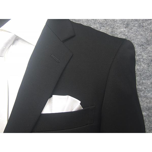 [renoma] レノマHOMME　礼服　通年物　超黒　シングル　スタイリッシュ２釦フォーマルスーツ　[Y体][A体][AB体][BB体]　RE21の画像