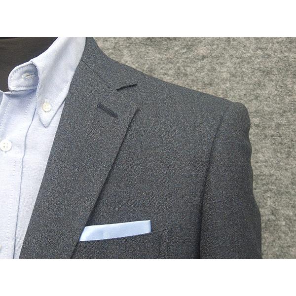 秋冬物ジャケット REDA生地使用 スタイリッシュ2釦 藍紺/無地調 [A体