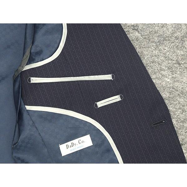 秋冬物 イタリー製生地 [REDA] レダ Super110's使用 紺系/ドット